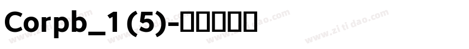 Corpb_1 (5)字体转换